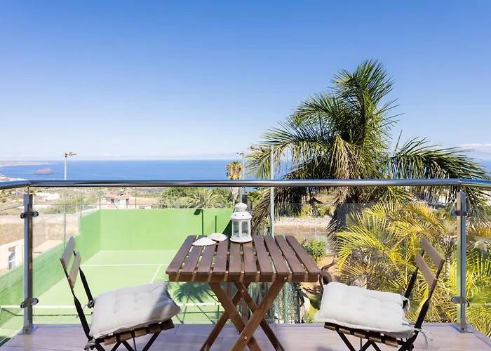 Casa Grabados, Piscina, Vistas, Barbacoa Y Zen *